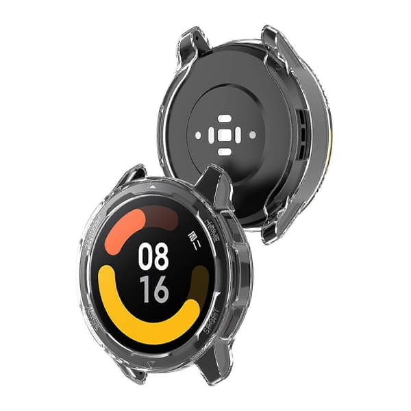 For Xiaomi Mi Watch S1 Active Støtfangerdeksel Vanntett Ultratynt Vaskbart Deksel