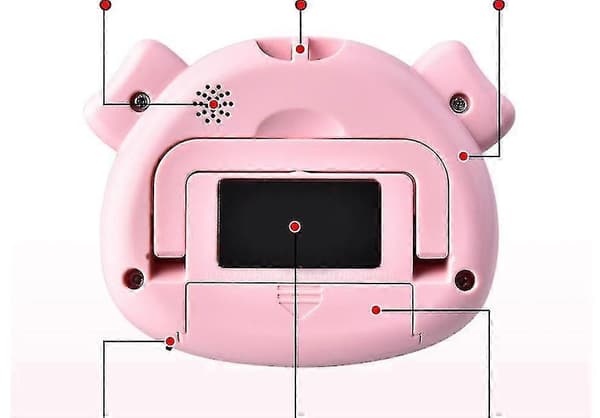 Tegneserie Timer Påmindelser Studerende Lærer At Hælde Køkken Timer (Pink)
