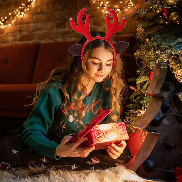 Julepynt! Julehat Hårbånd Gevir Hårpynt Julehårbøjler Julepynt Julefrokostpynt