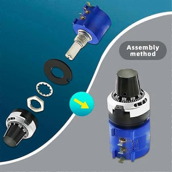 4 stk. 3590S-2-103L 10K Ohm Drejepotentiometer