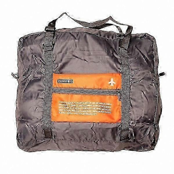 Sammenleggbar duffelbag med oppbevaringspose - Lys oransje farge