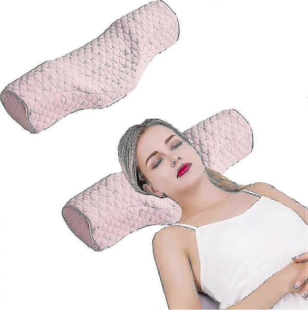 Cervical Nackkudde för Sömn, Memory Foam Nackrulle Kudde för Stel Nacke