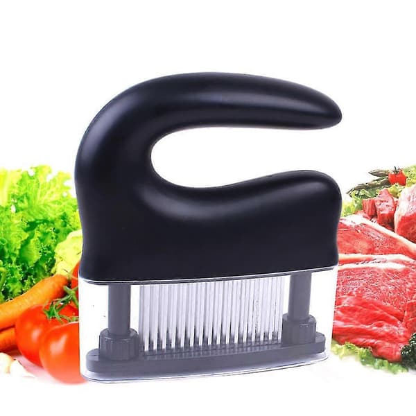 Kjøkkenredskap med nål tenderizer i rustfritt stål, avtakbart og vaskbart