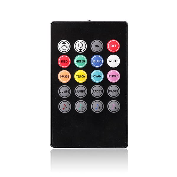 20 näppäimen IR LED RGB -musiikkiohjaimen ohjain