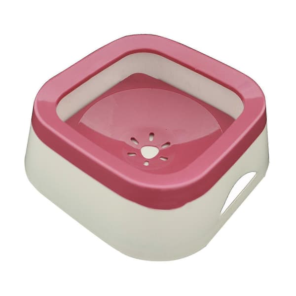 Katteskåler Stor Kapasitet Vannfontene Drikkeautomatisk 1l Vanndispenser Rosa