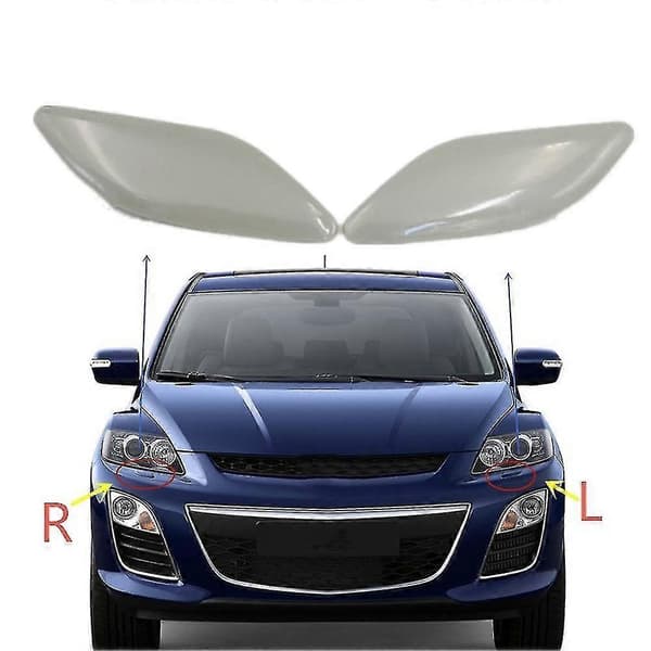 1 Par Frontfanger Lykt Spyle Dysehette Kompatibel Med Mazda Cx7 09-13