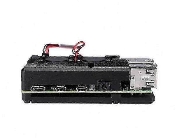 Aluminiumslegering Kabinet til Raspberry Pi 4 B+ med Varmeafledningsegenskaber