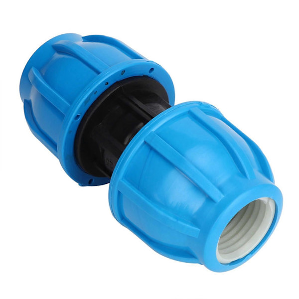 PE Plast Rak Vattenrörskoppling 25mm till 25mm 4-pack