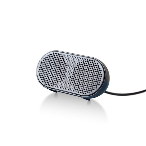 Mini USB-högtalare Bärbar Högtalare Stereo Högtalare (Svart)