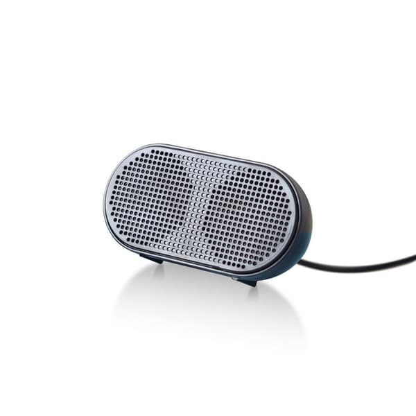 Mini USB-højttaler, bærbar højttaler, stereo, højttaler (sort)