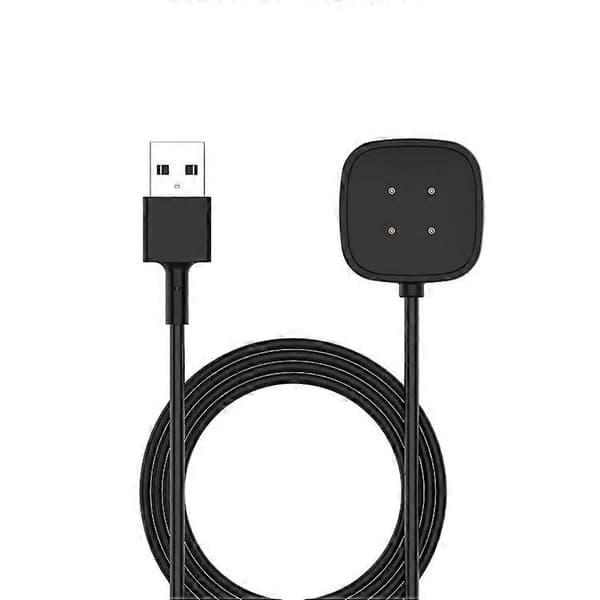 1 stk. Fitbit Versa 3 & Sense USB-ladekabel - Sort