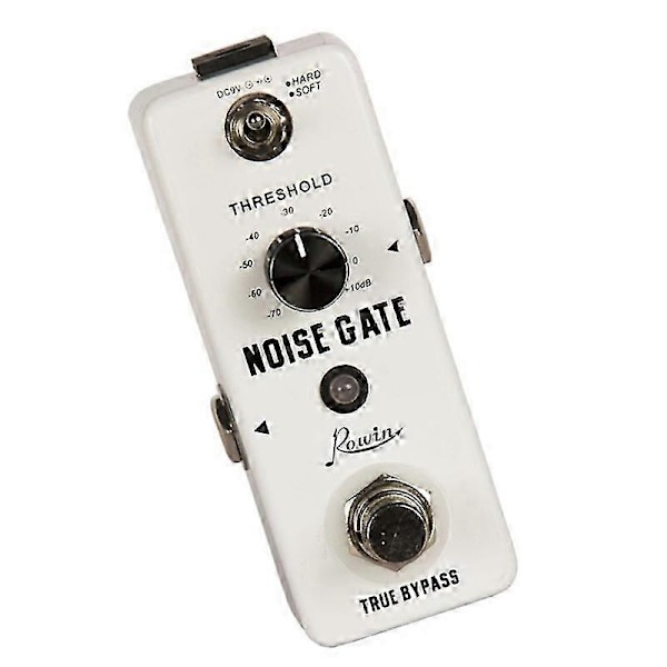 Rowin Noise Gate Gitarrpedal Gitarreffektpedaler Brusreduceringseffekter för Elgitarr Har