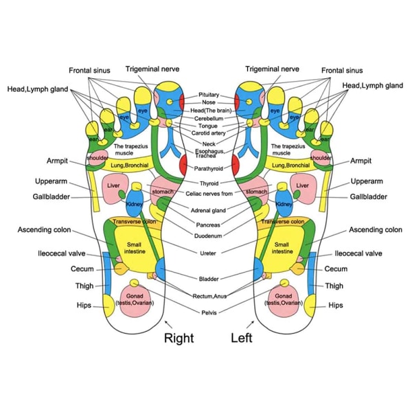 Acupuncture Cobblestone Foot Massage Cushion Reflexology Mat Acupoint Physical Massage Foot Pad Pain Relief Health Care