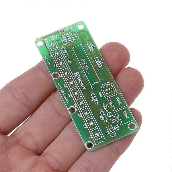 Lm3915 Lydsignal Lydniveauindikator DIY Kit Elektronisk Øvelseslæring