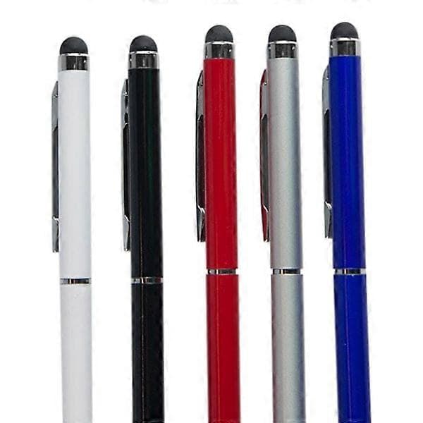 5x Multifunktionel Stylus Pen - Multifarvede Touchscreen Penne til Telefoner og Tablets