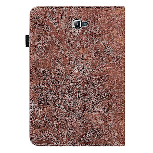 Lærveske til Samsung Galaxy Tab A A6 10.1 tommer 2016 (brun) brown