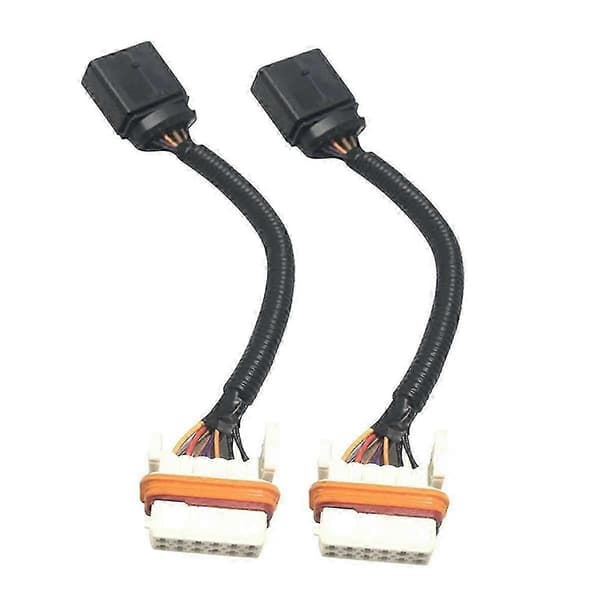 2 stk. ledningsnet til bilforlygter til 2004-2007 adapter ledningsnet 7l6-971-071-a 7l6971071a