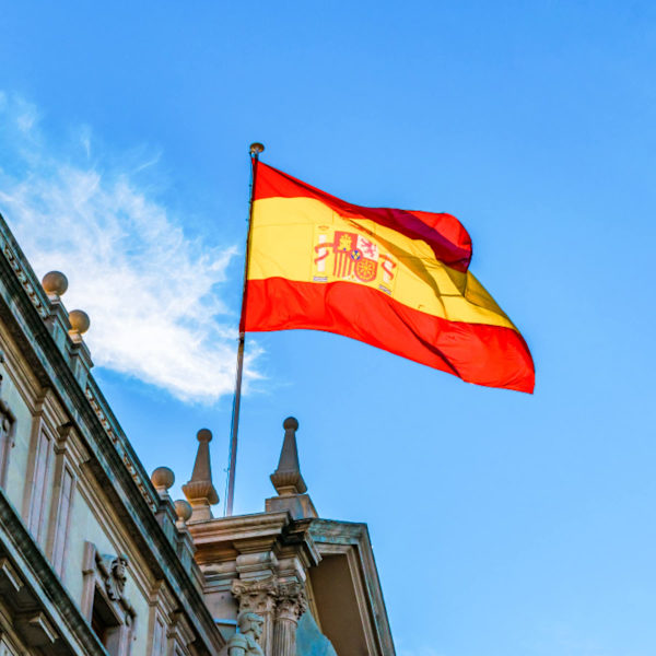 2 st Spanien flagga 3x5 fot 2022 VM-dekorationer Spain