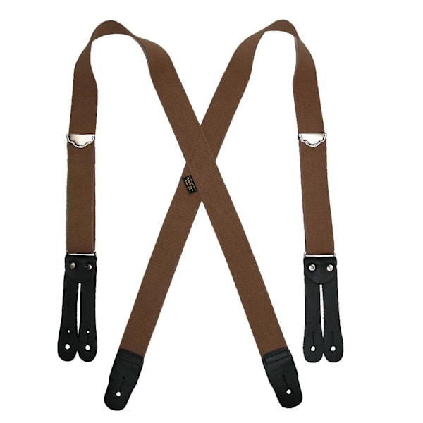 Welch Elastiske Seler med Knapender og Dobbelt Side (Herre)