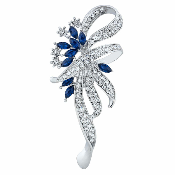 Krystal Fancy Vintage Style Brosche Pin til Kvinder