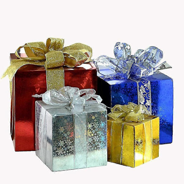 8 stk. Glitter Julekrans Juletrepynt til Juleborddekor silver