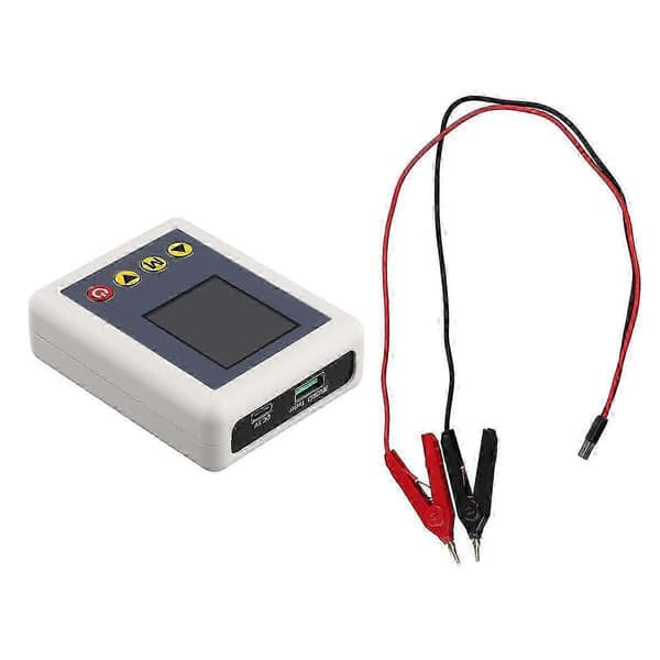 DC5V Hög Precision Spänning Internt Motstånd Testare TFT-Display 0.1mohm-20ohm 0.001V-45V Litium