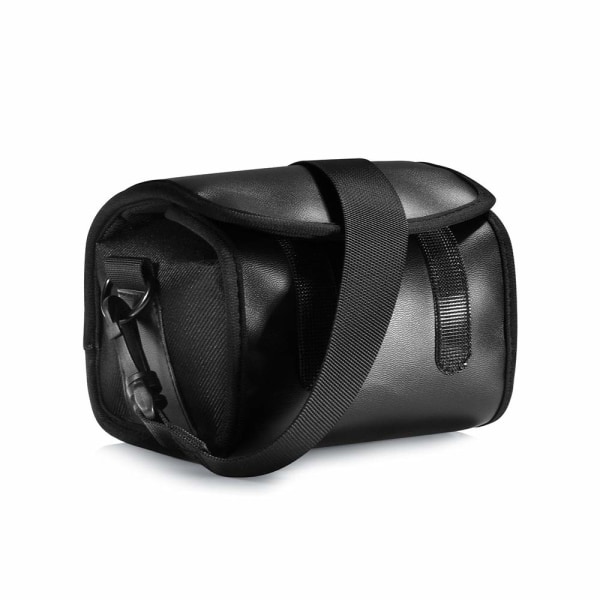 Vedenpitävä PU-nahkainen DSLR- case Kameran case Case Säilytyslaukku Olkalaukku Canon-/Nikon-/Sony-kameroiden ja objektiivien lisävarusteille