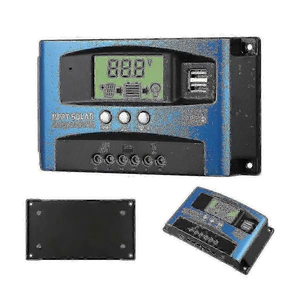 Solar Controllere Mppt 100a 80a 60a 50a 40a 30a Dobbelt Usb Lcd-display 12v 24vz