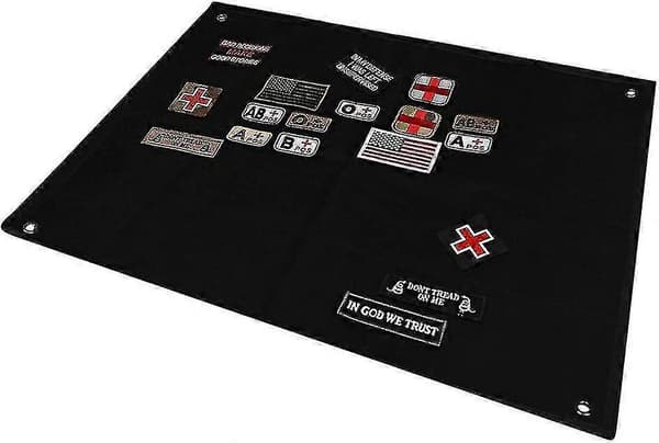 Militært taktisk patchpanel med moralpatchpanel (60 x 45 cm) | Fruugo Ae