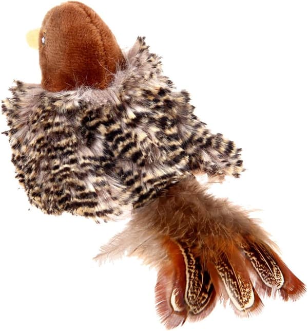 Interaktiva kattfjäderleksaker Melody Chaser Chirpy Bird Cat Toys