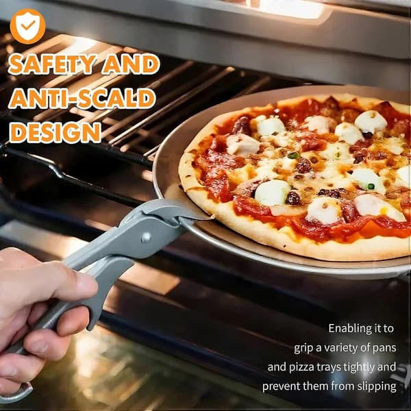 Premium Pizzapandegriber, kraftig støbt aluminiumsgriber
