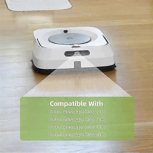 10 kpl Moppityyny iRobot Braava Jet M6 Ultimate -robottimoppiin