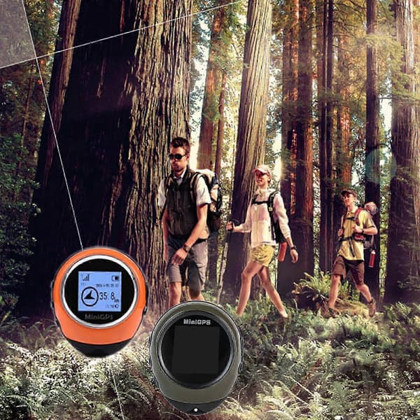Bærbar Digital GPS Navigation Tracker Modtager Satellit Lokation Til Vandreture)