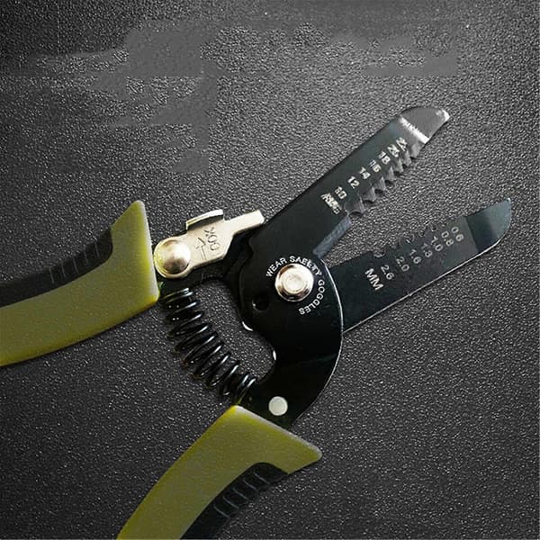 7in Wire Cutter / Wire Stripper Kraftig Wire Cutter Stripper Til Jern Wire Kobber Wire Aluminium Wire Og Mere