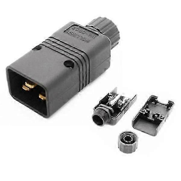 Ups Strømkabel Iec Hann C20 Plugg Strømkabel Rewirable 16a / 250v Nyttig.