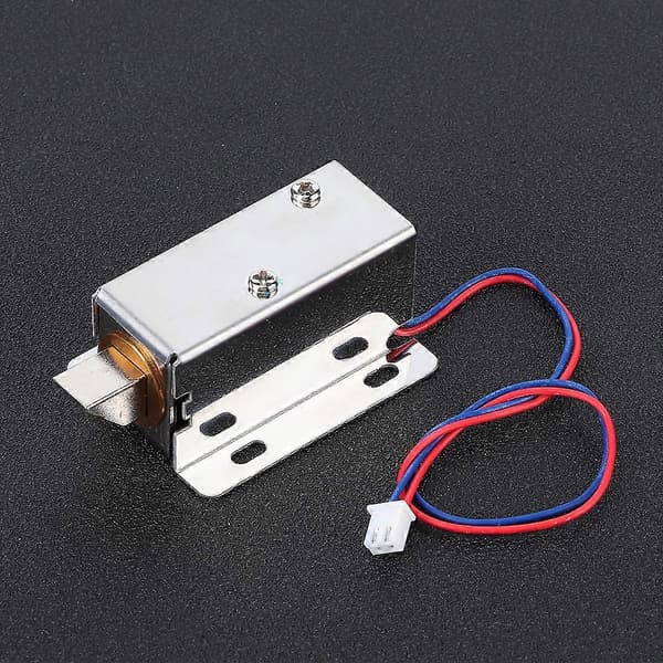 Mini Elektromagnetisk Låssats för Dörrfönster Skåp Låda 12V DC Hårdvara