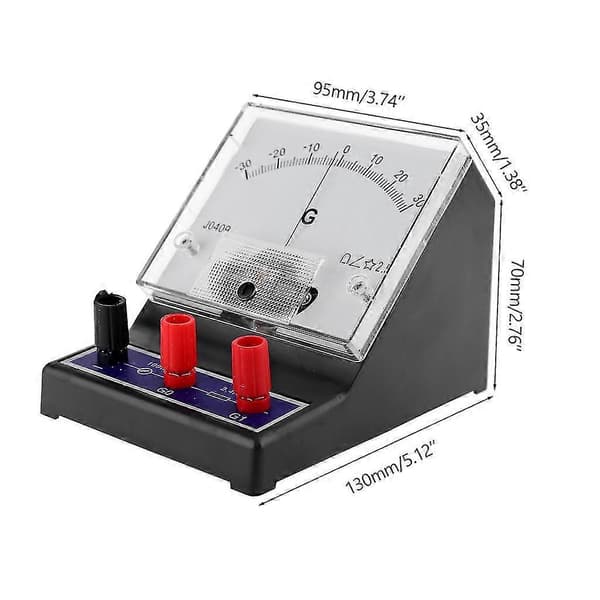 -30-0-30 Galvanometer Videnskabelig Ampere Sensor Sensitivt Amperemeter Detektor