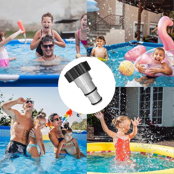 2-pack Poolslangsadapter med invändig gänga - Ersättningsslang