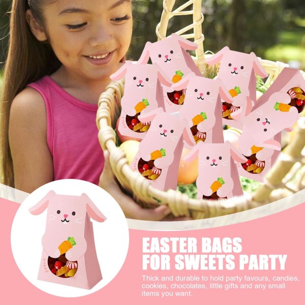 Easter Rabbit Bag | Bakery Treats Bags, Creative Durable Anti Fade Lovely Vivid Multifunctional Bunny Ear Gift Bags