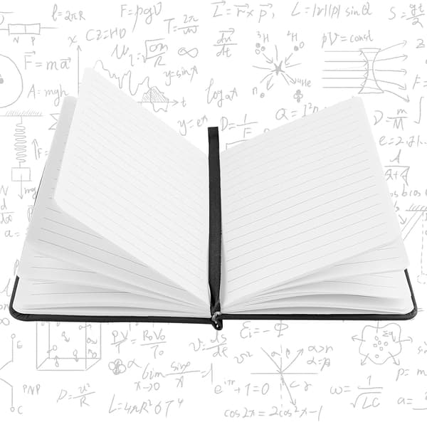 1 stk. Lomme Notesbog Små Notesbøger Hardback Notesbog A6 Notesblok Journal 160 Sider (80 Ark) - Sort