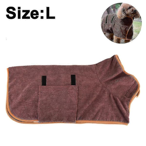 Hunde Badekåbe Håndklæde - Mikrofiber Hurtigtørrende Super Absorberende Kæledyr Hunde Kat Badekåbe Håndklæde, Blød