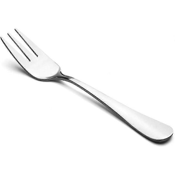 Sæt med 12 Små Appetitgafler i Rustfrit Stål - 13,7 cm