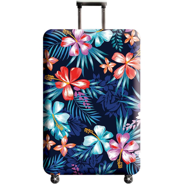 Rejsebagagebeskyttelse, kuffertbeskyttelsestaske passer til 22-24 tommer bagage sort