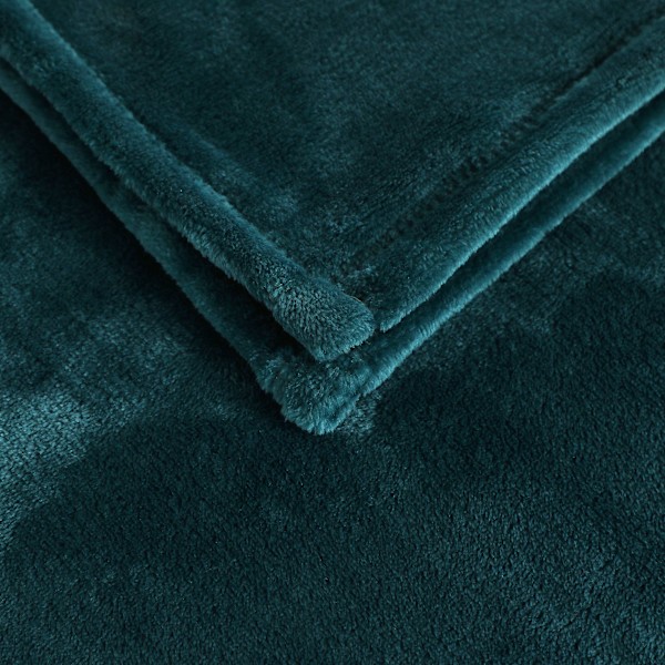 Kælen blød, fluffy ekstra blød og varm tæppe, flannel fleece tæppe, rynke-resistent/anti-misfarvning som et sofatæppe eller sengetæppe green 150*200cm