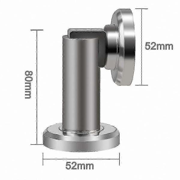 Magnetisk dörrstopp med vägg- och golvmonteringsalternativ