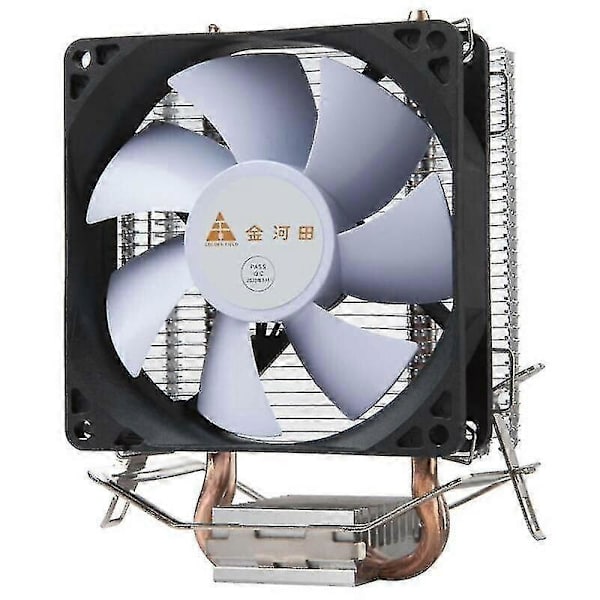DC 12V 3-benet køleventilator LED køleplade til Intel 115x/775 AMD AM3 AM4 PC CPU