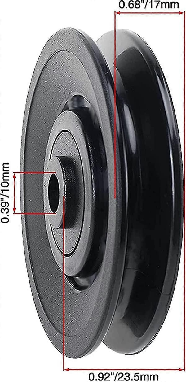 Rintalihaspyörän seinälihaspyöräkaapeli Lihaspyörä 90mm Pyörä 90mm Nylonpyörä 4 kpl