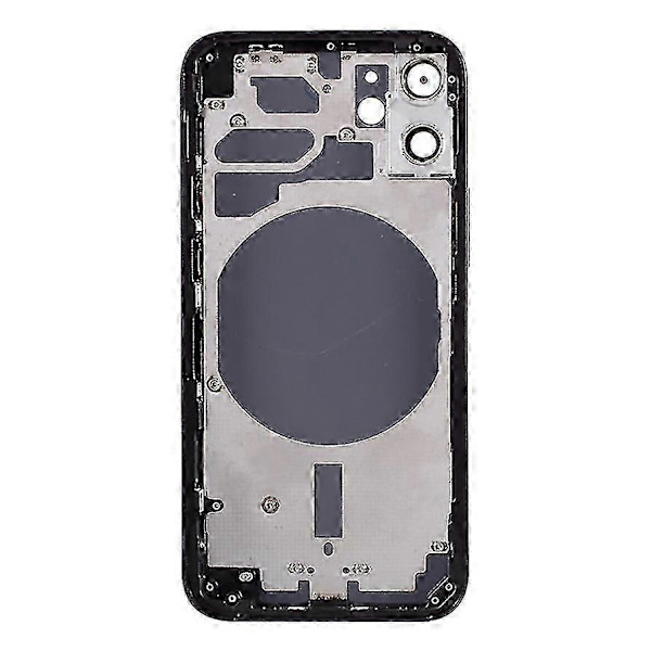 For Iphone 12 Mini Bak Batteri Hus Deksel+Midtre Plate Ramme+Sideknapper Erstatning,eu