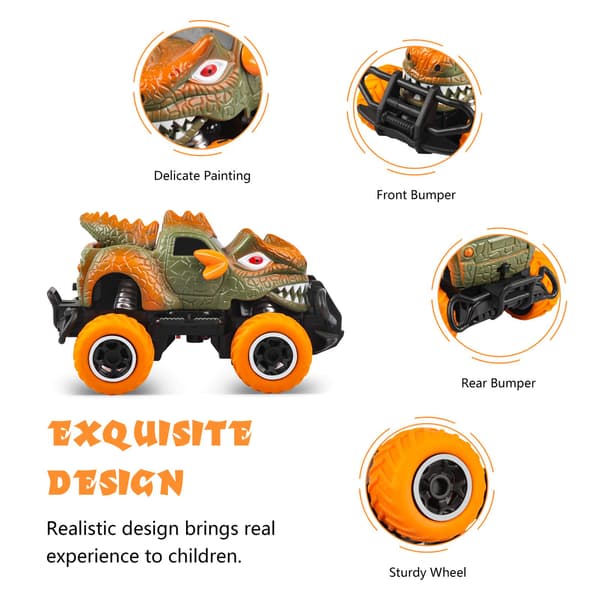 Dinosaur Legetøjsbil RC Truck, 1/43 skala