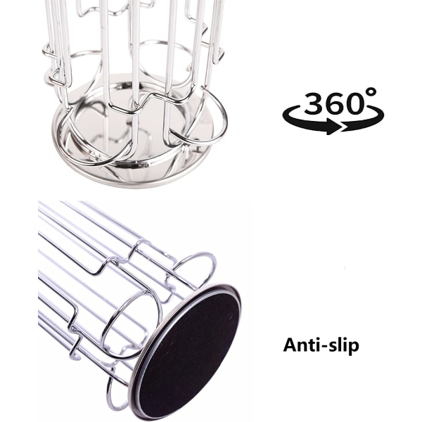 Kaffe Kapselholder, Kompatibel med Kaffe Kapsler (32 stk)